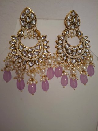 Conjunto Joyas Indias lilas