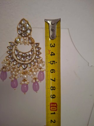 Conjunto Joyas Indias lilas