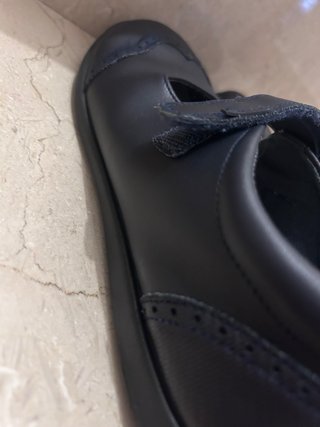 Zapatos colegiales azul marino talla 38