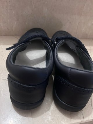 Zapatos colegiales azul marino talla 38