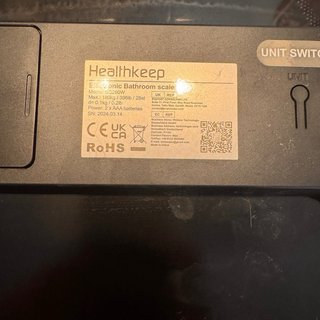 Báscula digital Healthkeep 180 kg