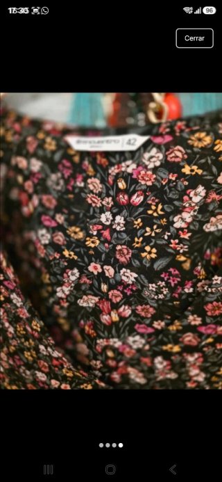 Blusa Encuentro Talla 42 Estampado Floral