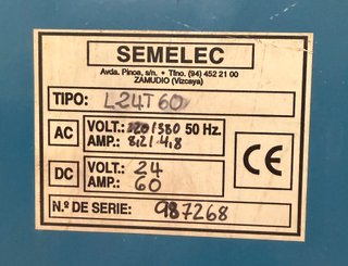 Cargador de baterias OLDHAM L24 T60.
