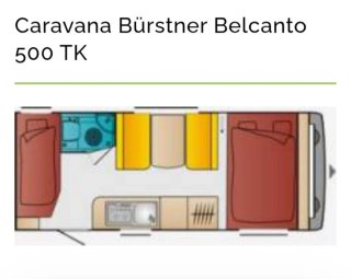 Caravana Bürstner Belcanto 500 TK