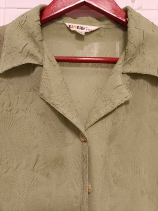 Camisa verde XIMEI ER talla M