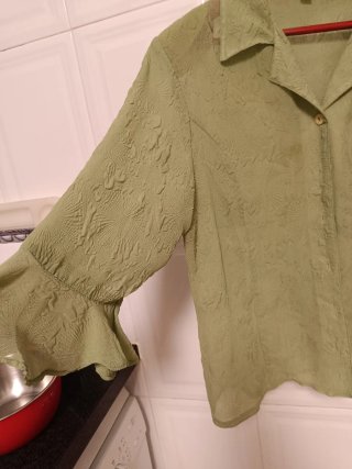 Camisa verde XIMEI ER talla M