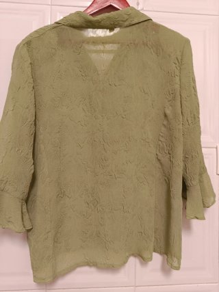 Camisa verde XIMEI ER talla M