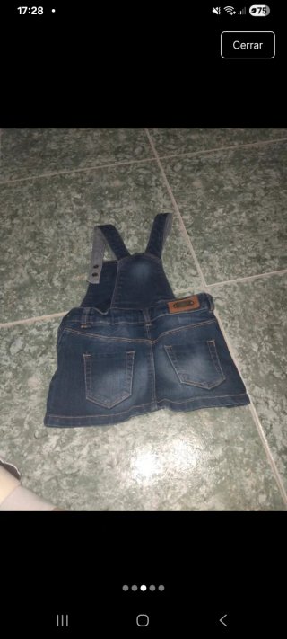 Peto vaquero niña