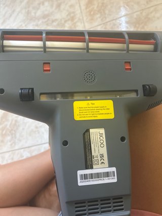 Aspirador de ácaros 500W con sensor digital