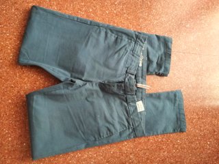 Pantalones chinos azul marino
