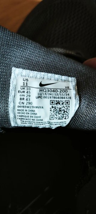 Nike Air Zoom Pegasus Negro/Plata