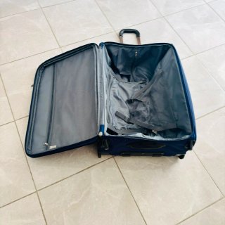 Maleta de viaje azul