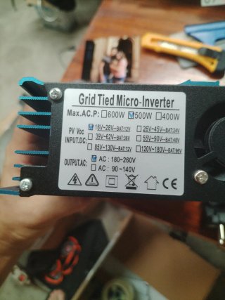 Microinversor Solar 500W
