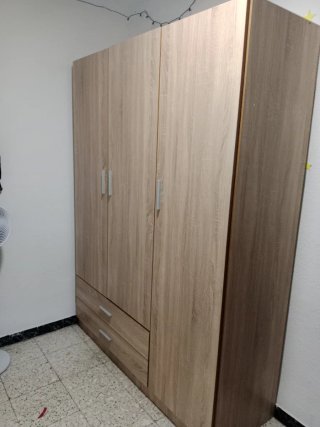 Armario modular beige blanco artico