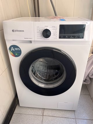 Lavadora Johnson A-10% 7kg Nueva