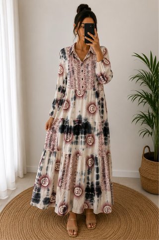 Vestido Boho Veraniego Talla S