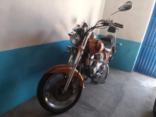 Daelim Daystar Cruiser Marrón/Naranja