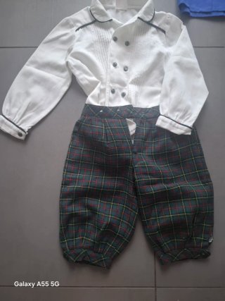 Conjuntos infantil blusa y pantalón corto