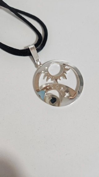 Colgante Luna y Sol