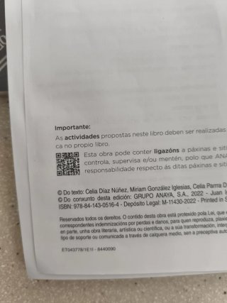 Lingua Galega e Literatura (1° 2° y 3° trimestre)