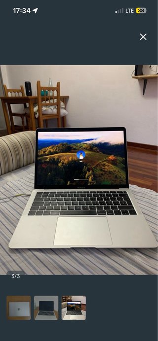 MacBook Air 2018 Plata