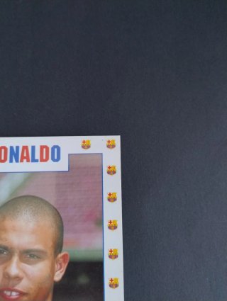 RONALDO NAZARIO ROOKIE BARCELONA 1996 POSTAL
