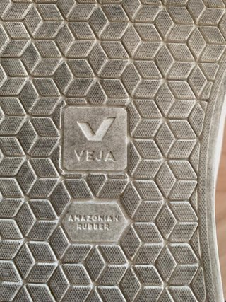 Zapatillas Veja Blancas Naranja