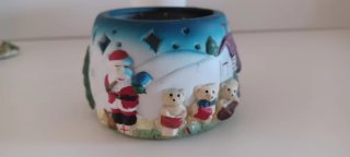 Portacandele vintage Agip da collezione