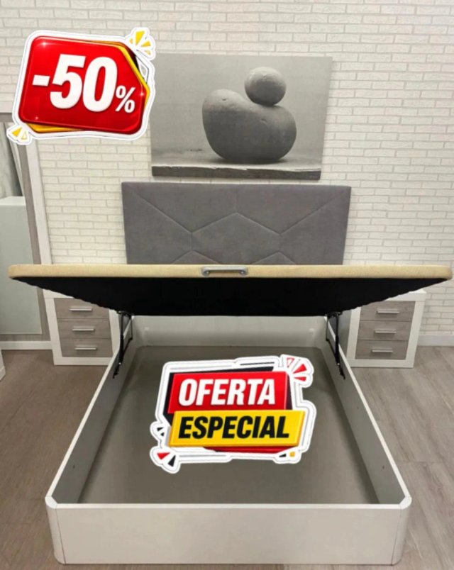 Oferta em camas + colchão viscoelástico 💥