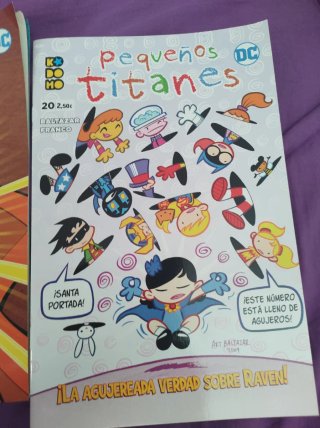 Pequeños Titanes núm. 20 y dos comics más