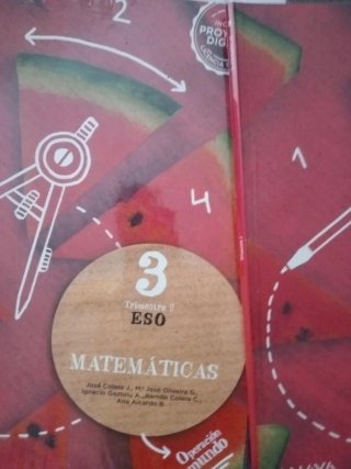 Matemáticas 3 ESO