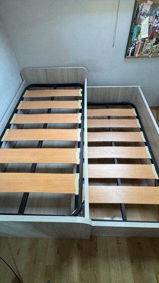 Cama nido 90cm con cajones
