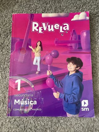Música. 1 Secundaria. Revuela. Comunidad de Madrid