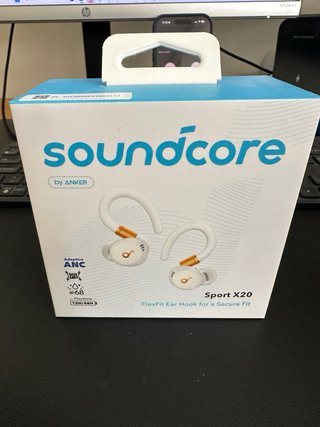 Auriculares Soundcore Sport X20 Blancos Nuevos