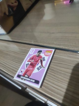 Cromos Panini Mundial Qatar 2022 Heungmin Son