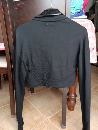 Chaqueta Killah negra lentejuelas S