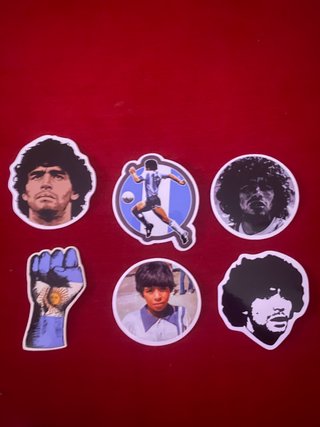 Pegatinas Diego Maradona