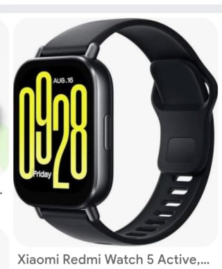 Xiaomi Redmi Watch 5 Active Negro