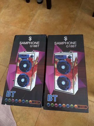 Altavoz Samphone G18BT Bluetooth
