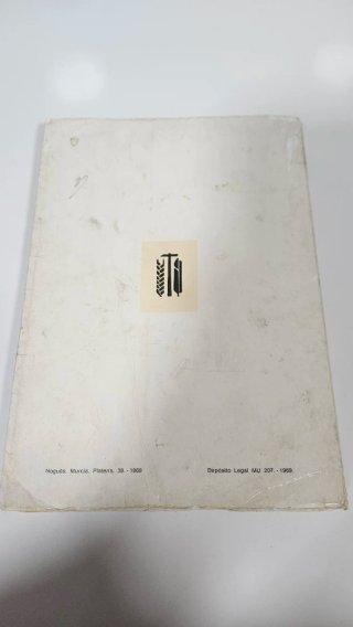 LIBRO ANTIGUO DE MURCIA
