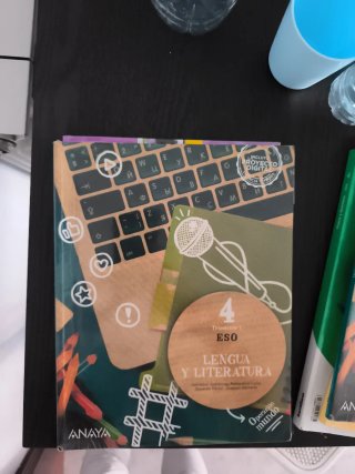 Libro lengua y literatura 4 eso, trimestre 1