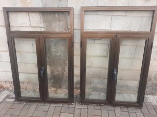 2 ventanas abatibles con fijo