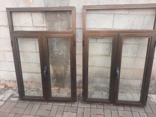 2 ventanas abatibles con fijo