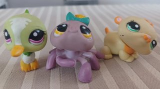Lote 10 figuras Littlest Pet Shop