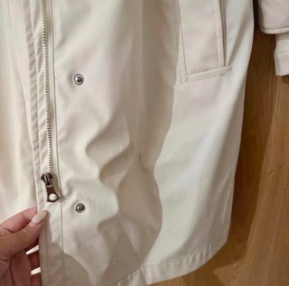 Lote 2 Abrigos Mujer Beige y Blanco