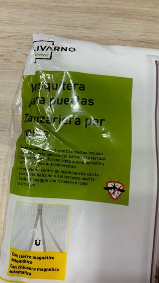 Mosquitera para puertas Livarno
