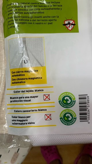 Mosquitera para puertas Livarno