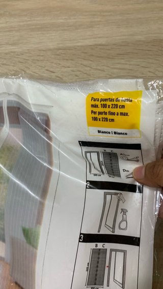 Mosquitera para puertas Livarno