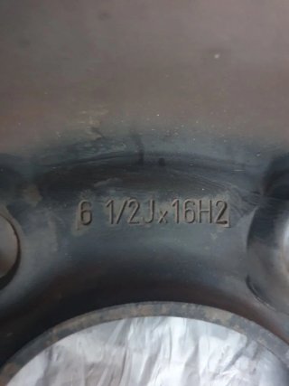 Llantas Acero R16 6.5J (Juego 4)