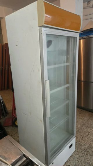 Nevera expositora cristal
